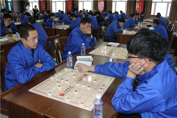 光明家具举办迎新春象棋大赛