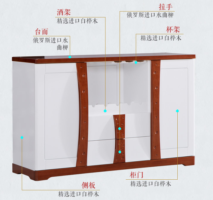 餐边柜的用处--实木餐边柜推荐
